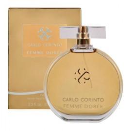 Carlo Corinto Femme Dorée para mujer / 100 ml Eau De Toilette Spray